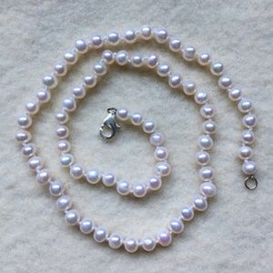 COPY - COPY - COPY - Genuine Pearl Necklace - Brand New